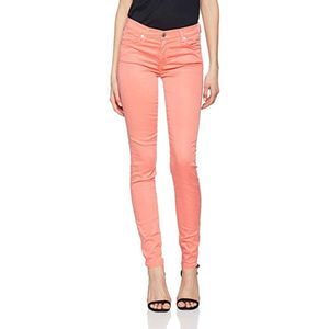 7FAM 'The Skinny' Coral Cropped Jeans
